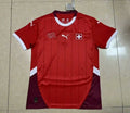 Switzerland 2024 Retro Home Football Jersey