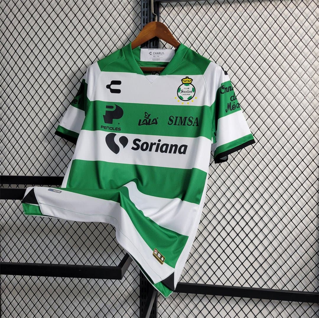 Santos Laguna 2023-24 Home Football Jersey