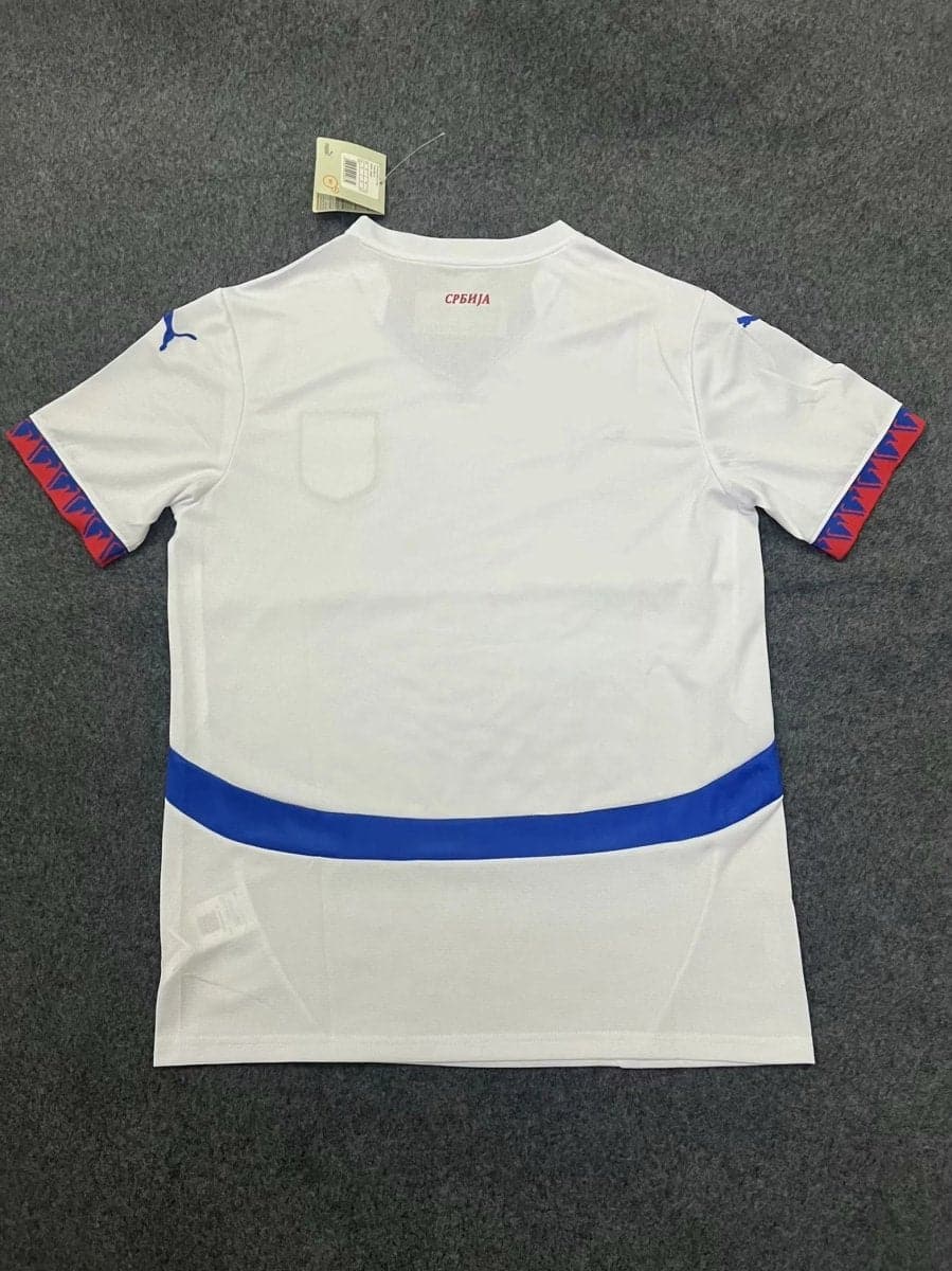 Serbia 2024-25 Away Football Jersey