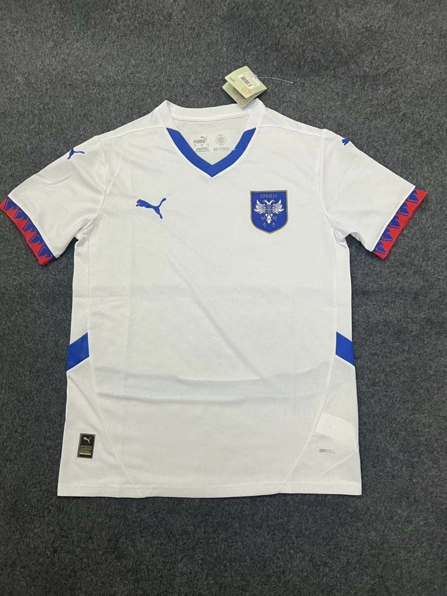 Serbia 2024-25 Away Football Jersey