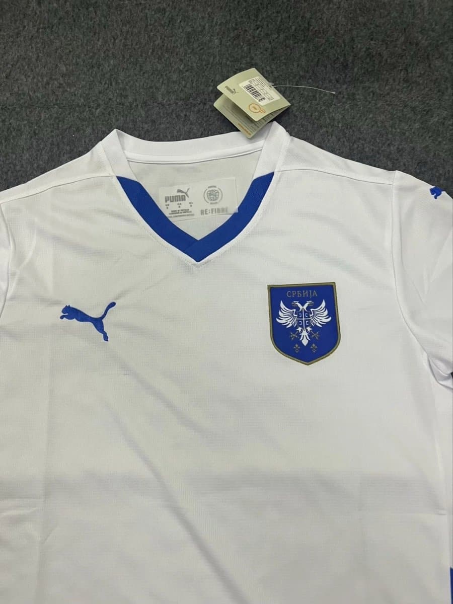 Serbia 2024-25 Away Football Jersey