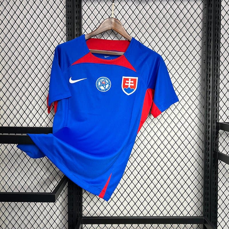 Slovakia 2024-25 Home Football Jersey