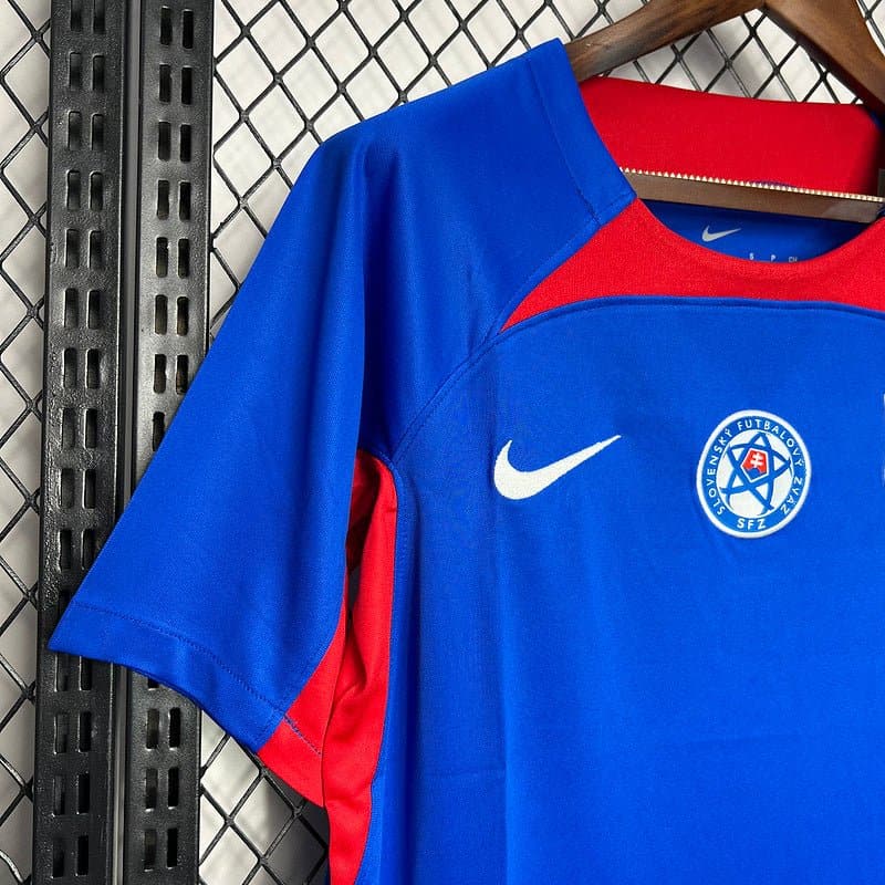 Slovakia 2024-25 Home Football Jersey