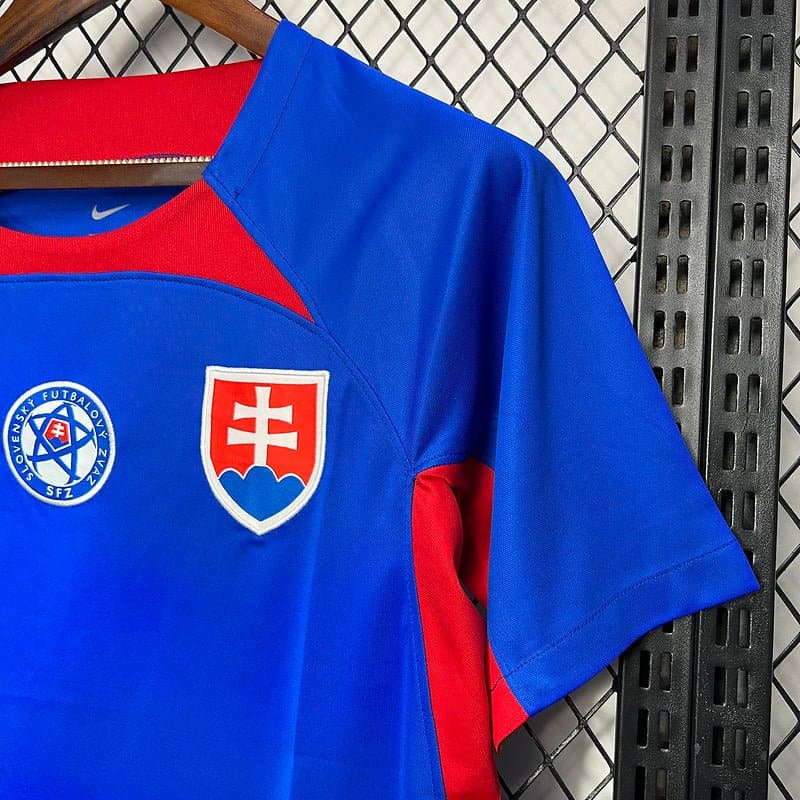 Slovakia 2024-25 Home Football Jersey