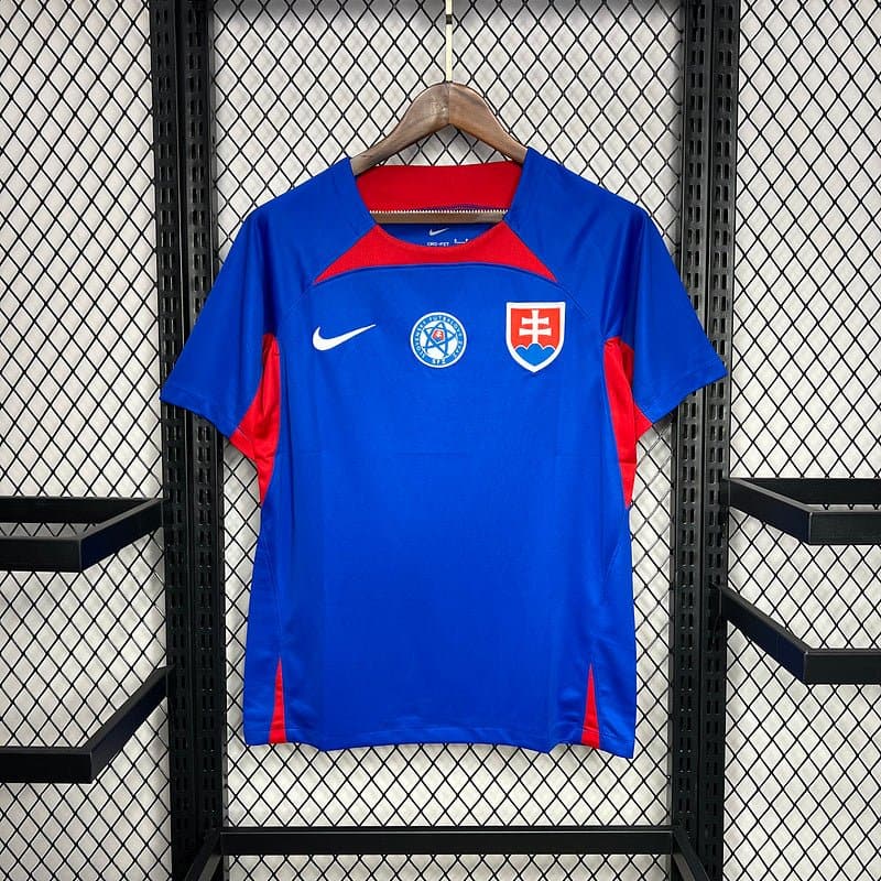 Slovakia 2024-25 Home Football Jersey