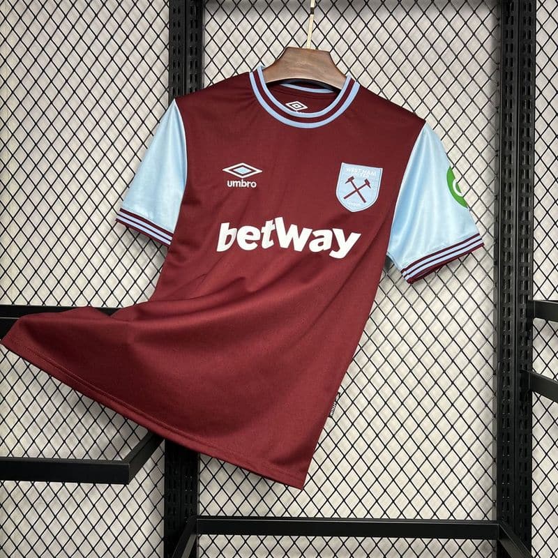 West Ham 2024-25 Home Football Shirt