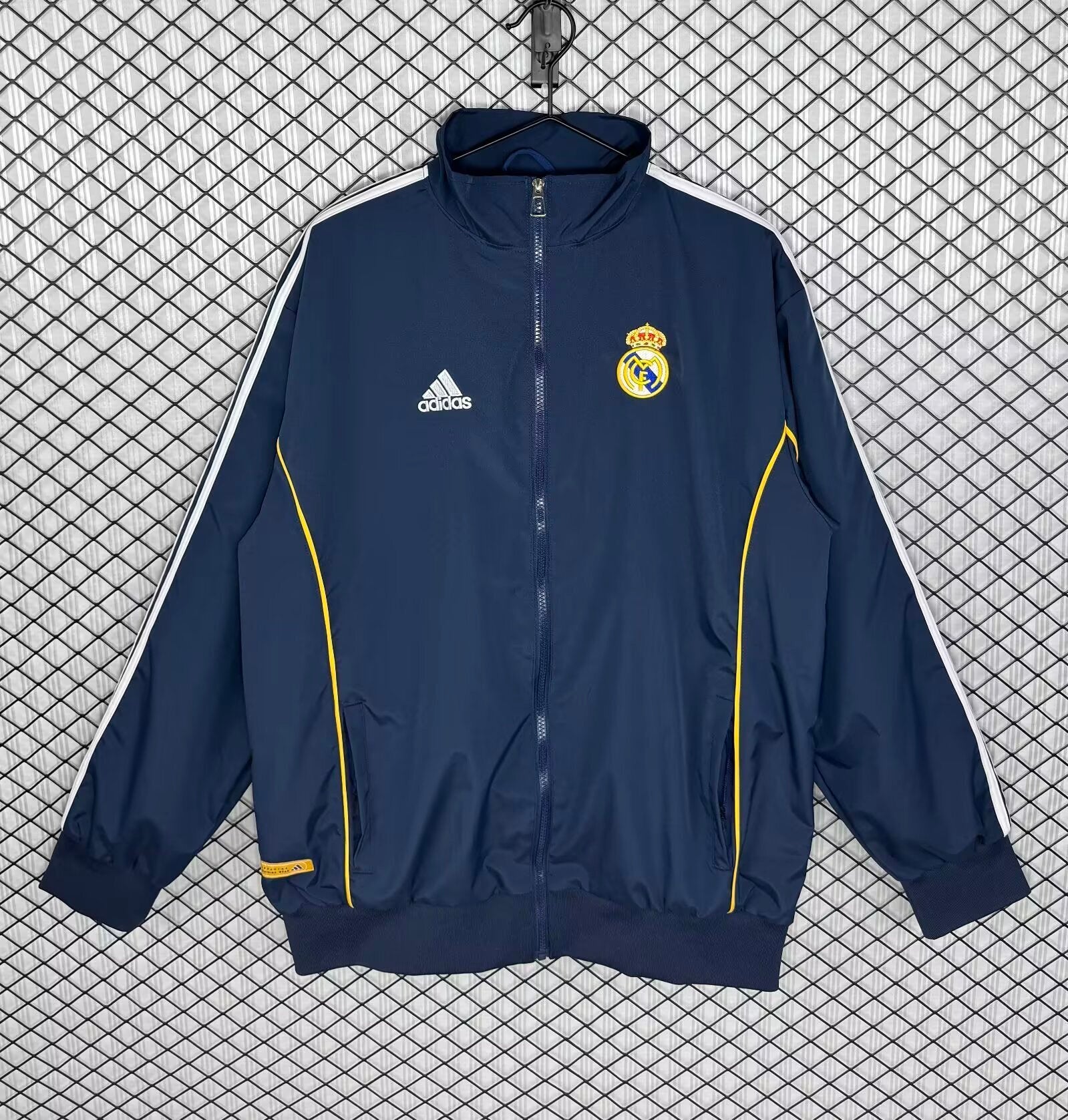 Real Madrid Retro Windbreaker (Navy)