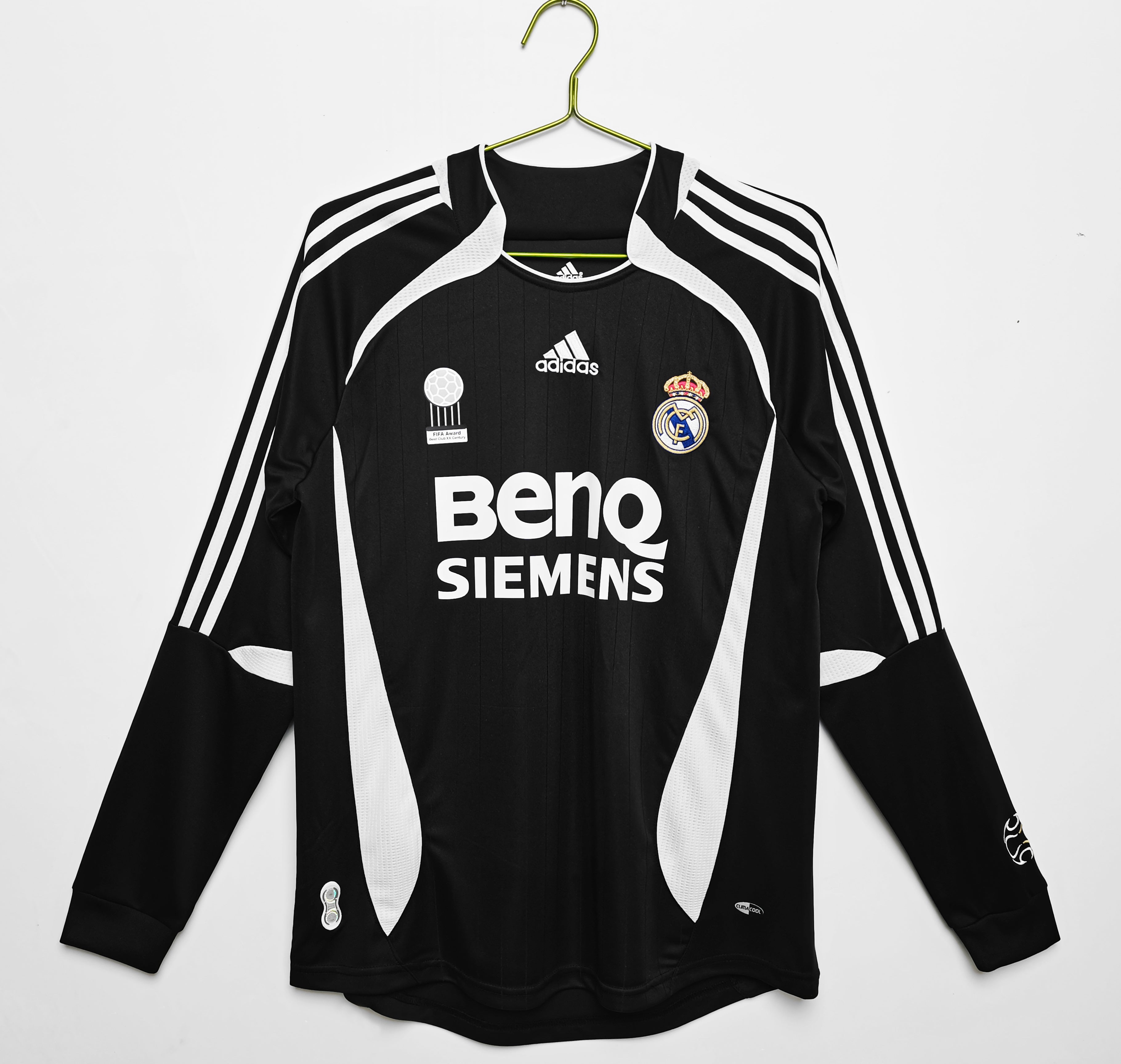 Real Madrid 2006/07 Long Sleeve Away Shirt
