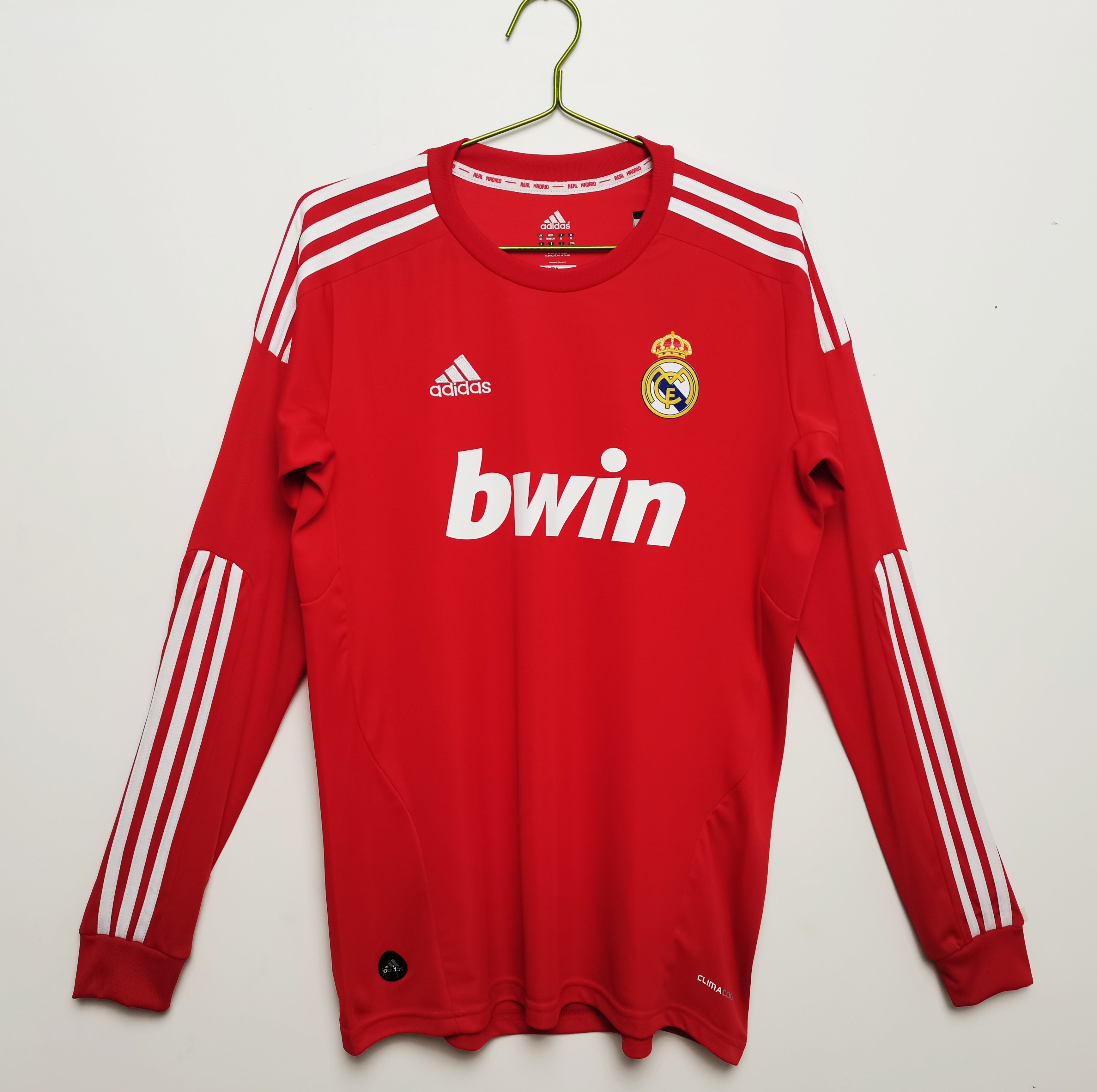 Real Madrid 2011/12 Long Sleeve Away Shirt