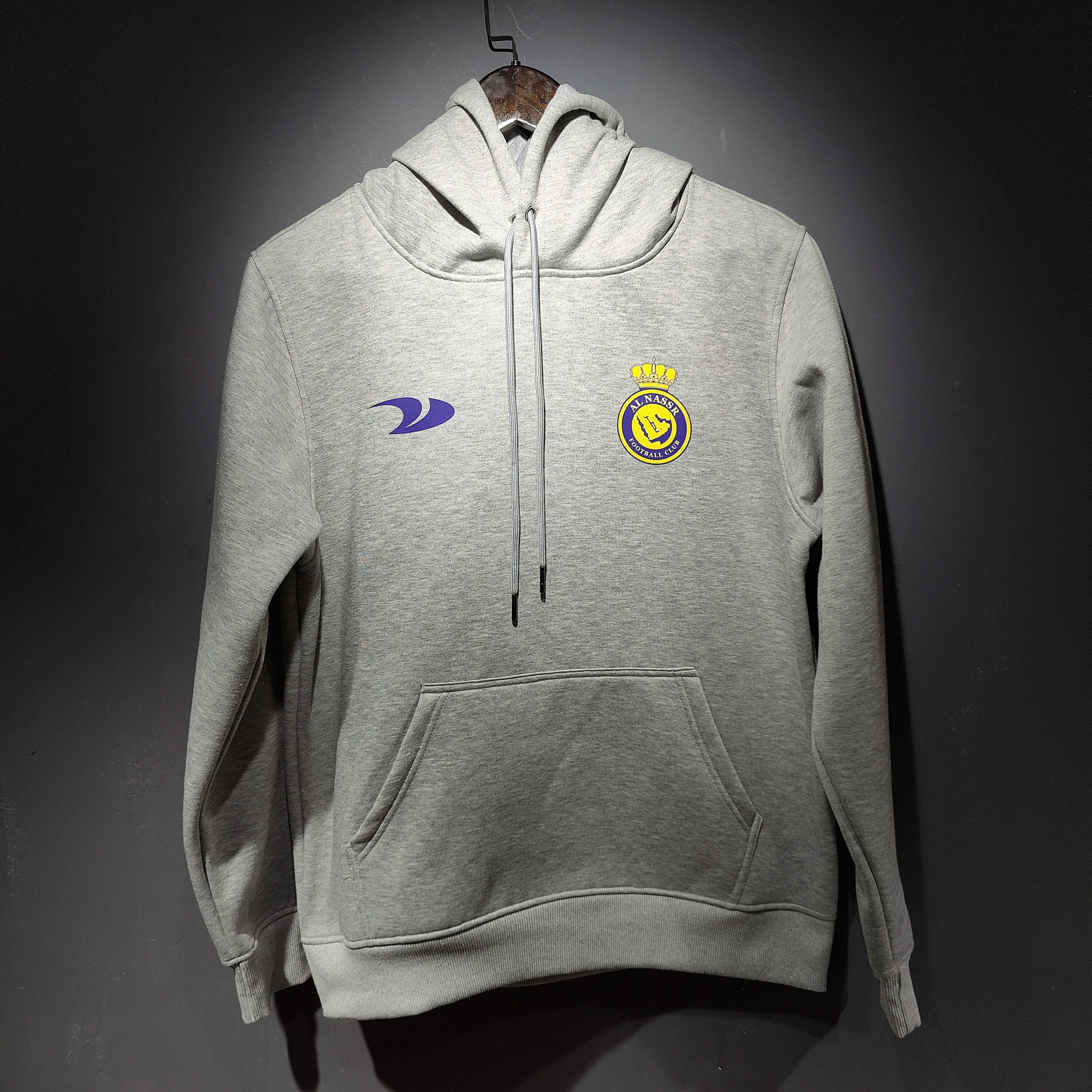 Al Nassr Signed Ronaldo Hoodie (Grey)
