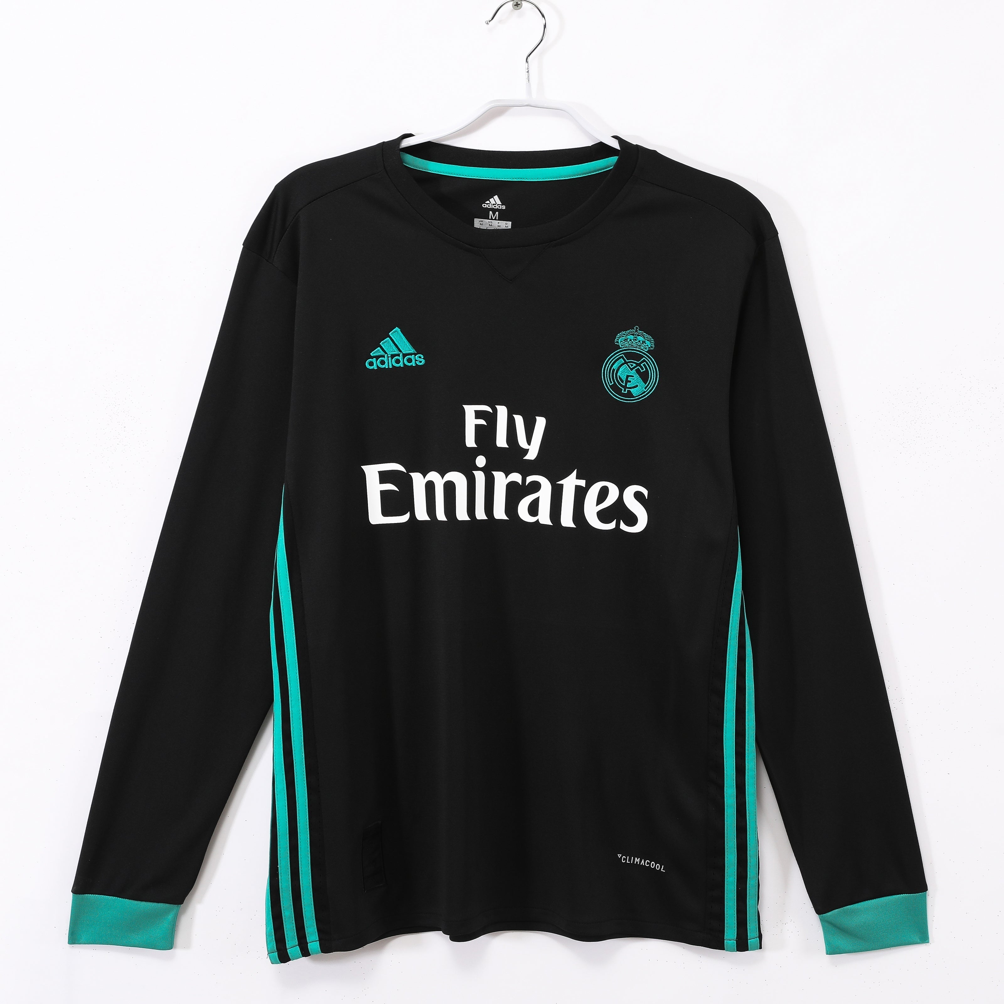 Real Madrid 2017/18 Long Sleeve Away Shirt