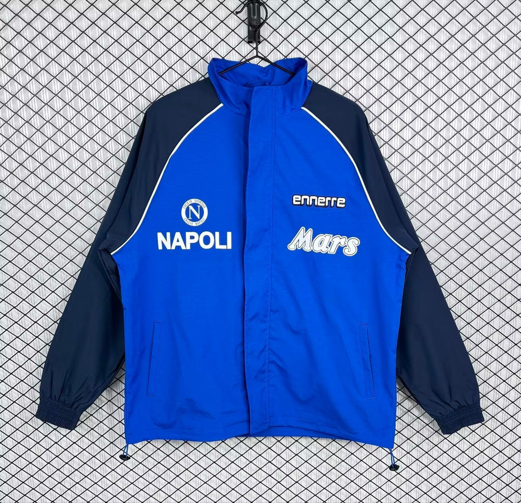 Napoli Retro Windbreaker (Dark Blue)