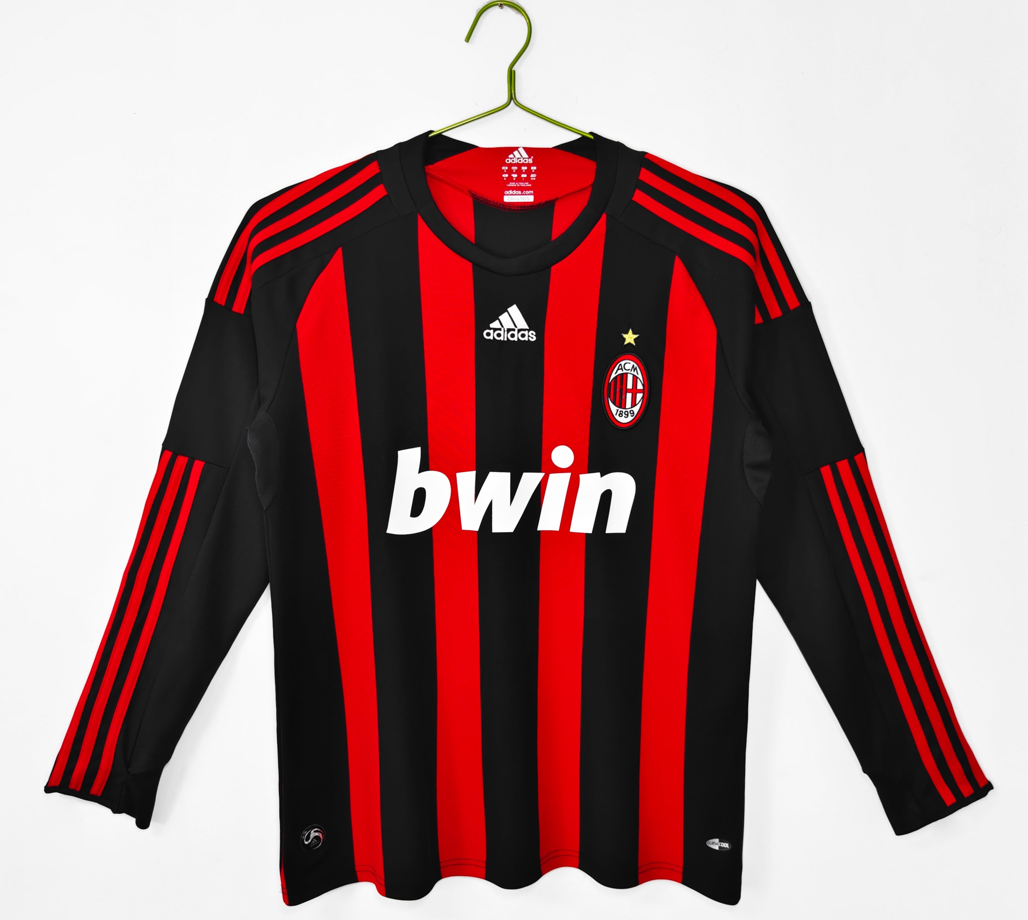 AC Milan 2008/09 Long Sleeve Home Shirt