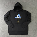Argentina Signed Messi Hoodie (Black)