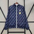 Real Madrid Reversible Windbreaker (Black and White)