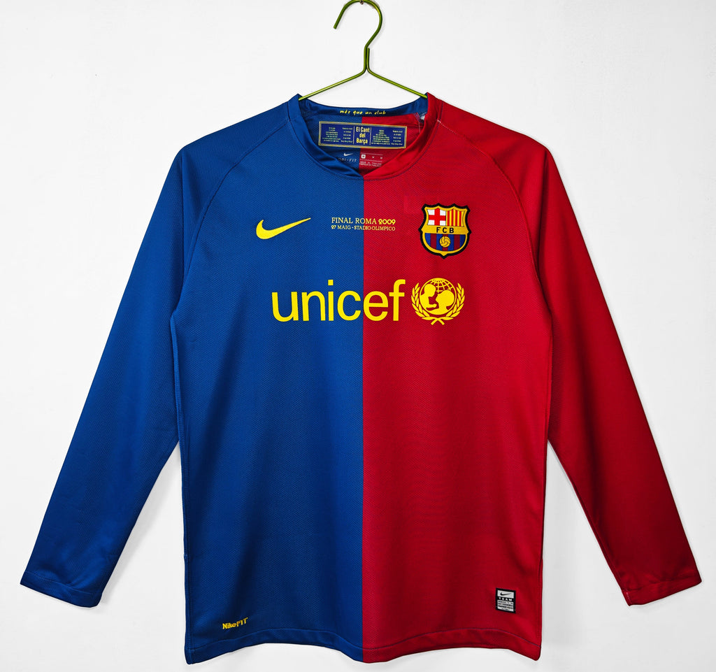 Barcelona 2008/09 Long Sleeve Home Shirt