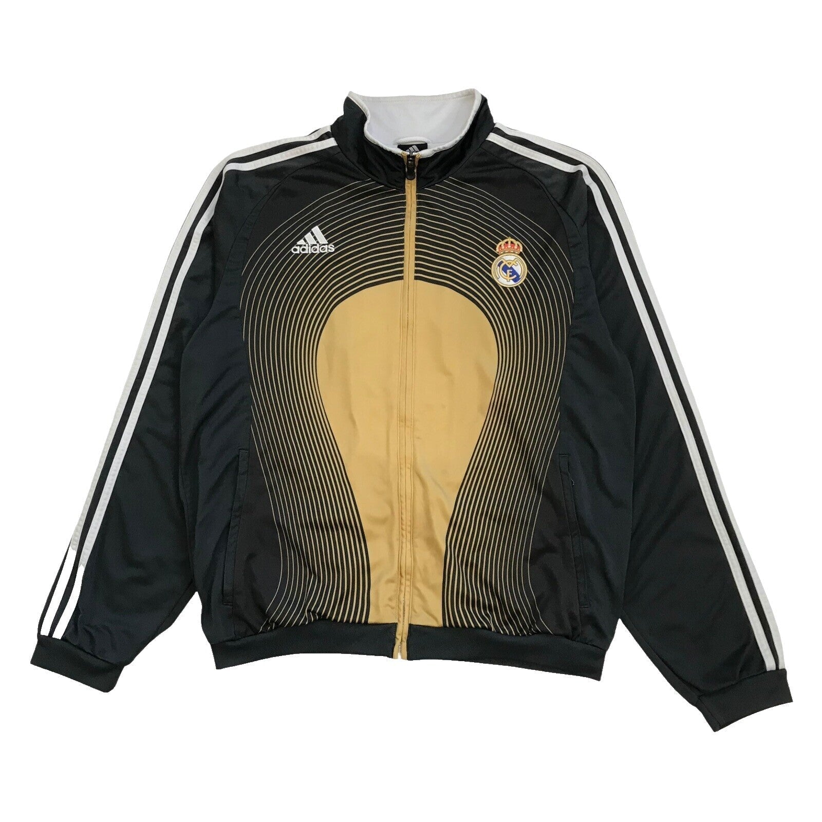 Real Madrid Retro Windbreaker (Gold)