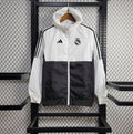 Real Madrid Windbreaker (Black And White)