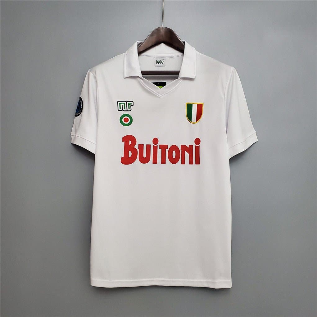 Napoli 1987-1988 Away Retro Football Jersey