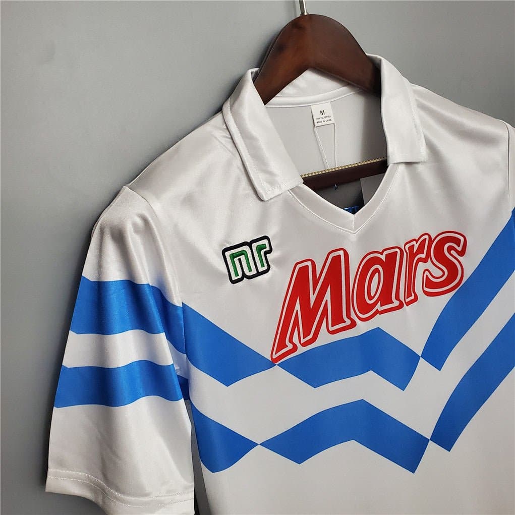 Napoli 1988-89 Away Retro Football Jersey