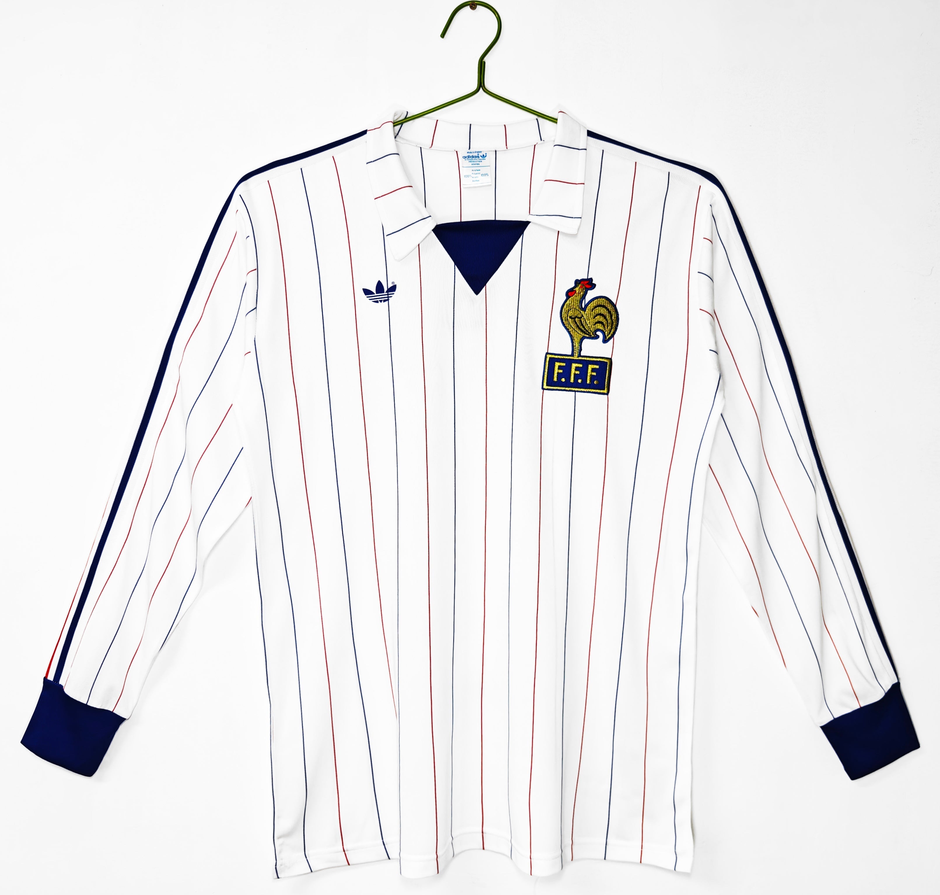 France 1980 Long Sleeve Away Shirt