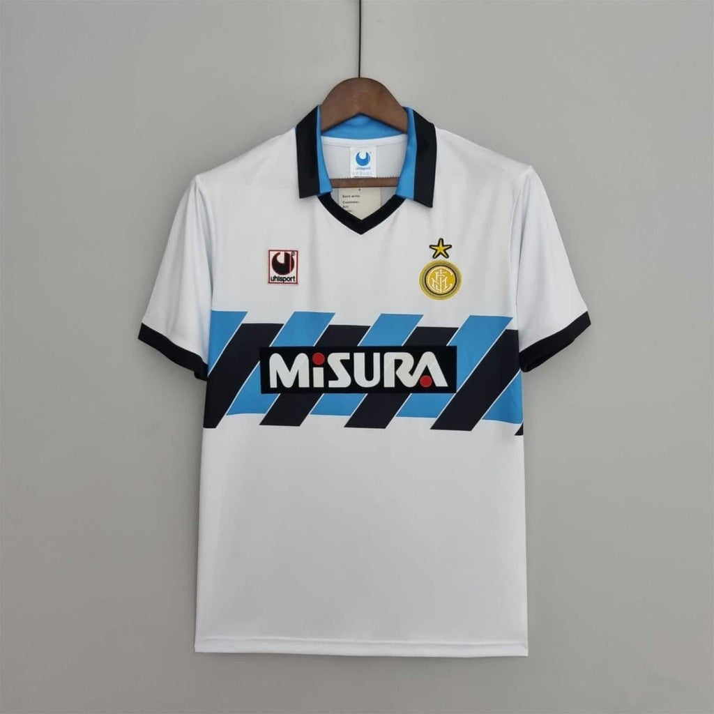 Inter Milan 1990-91 Away Retro Jersey