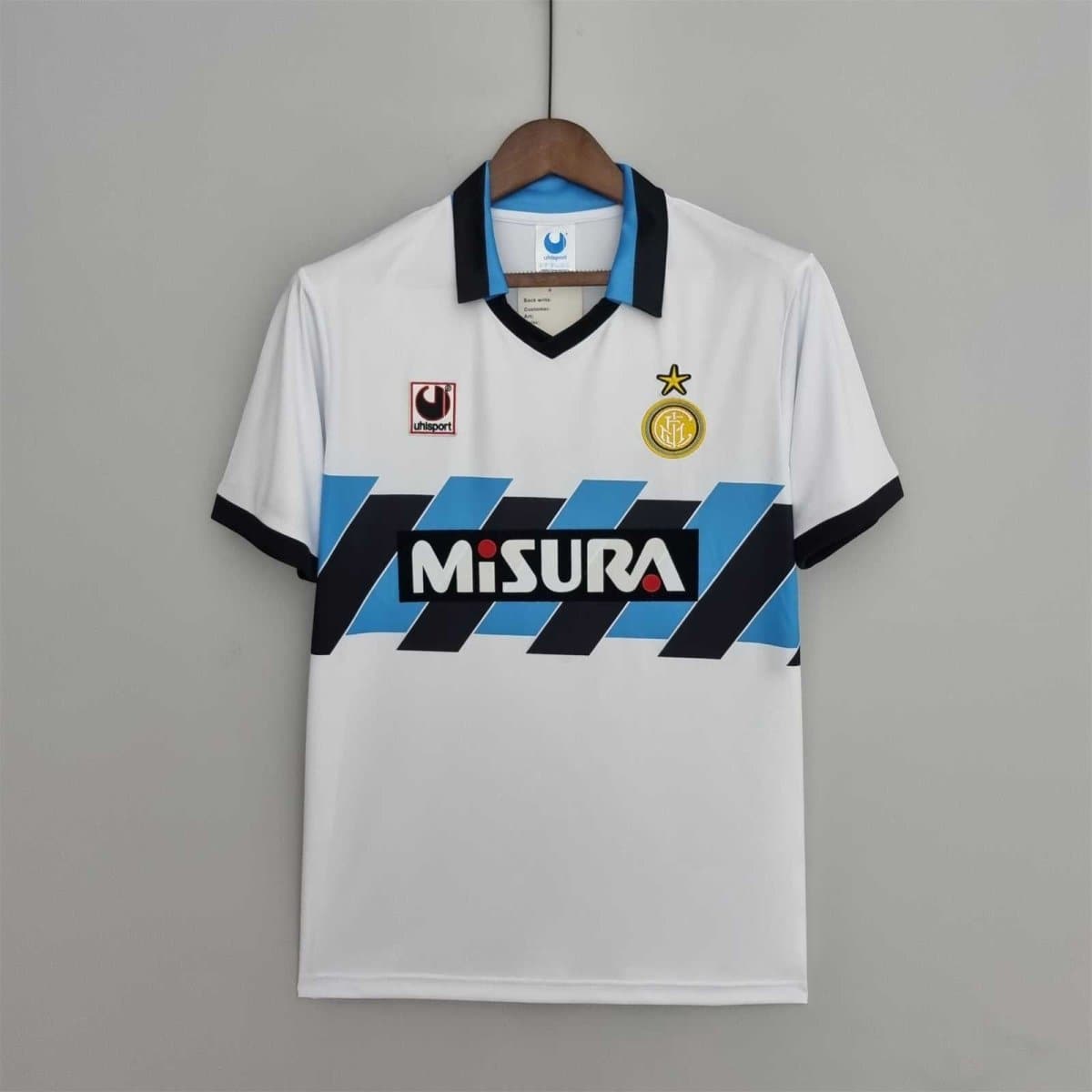Inter Milan 1990-91 Away Retro Jersey