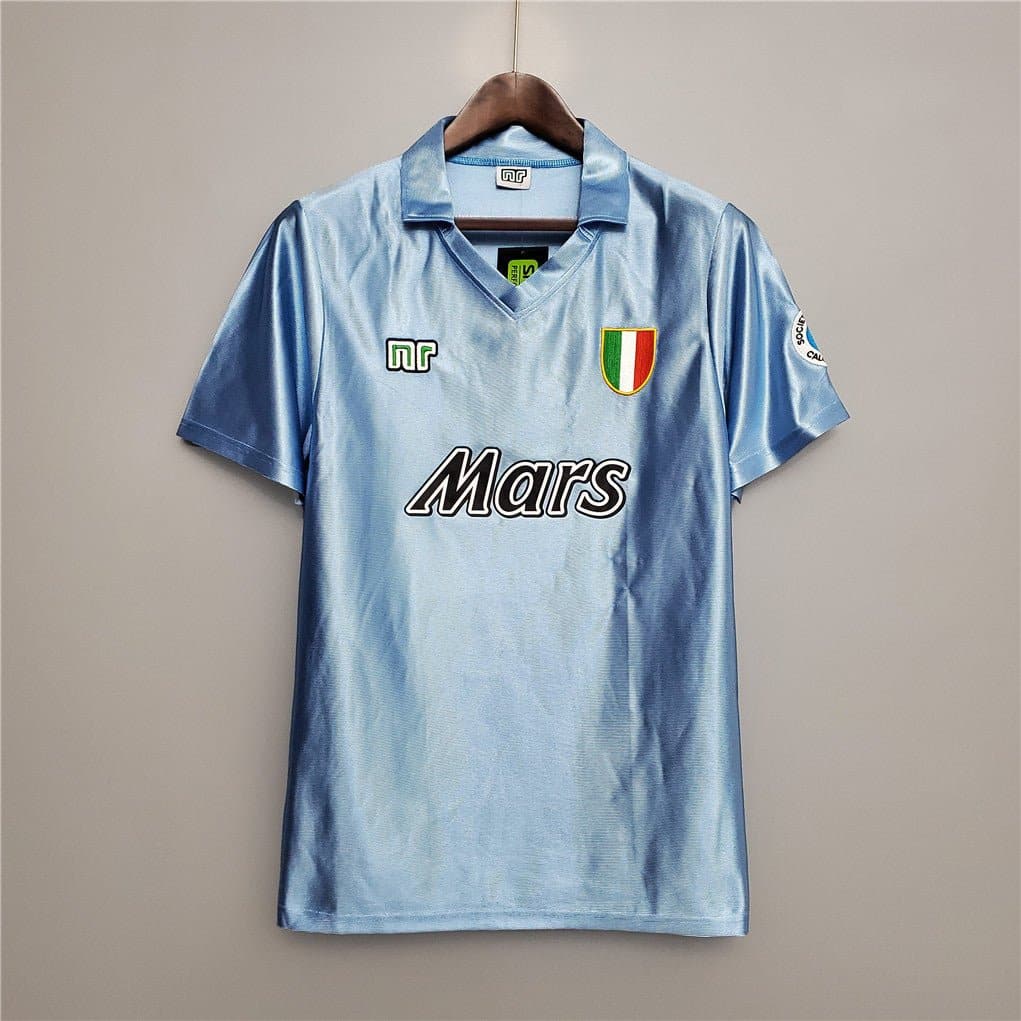 Napoli 1990-91 Home Retro Football Jersey