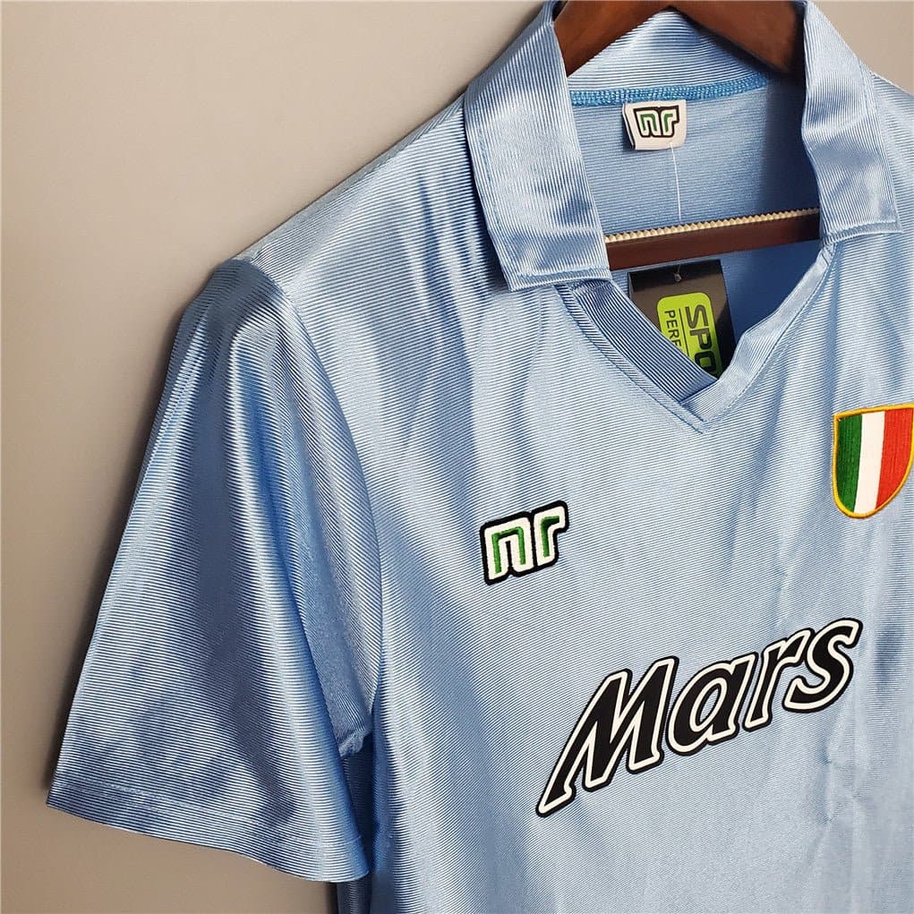 Napoli 1990-91 Home Retro Football Jersey