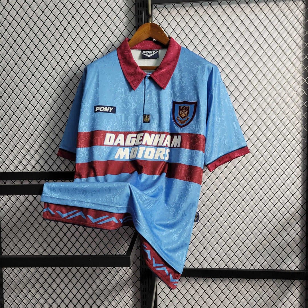 West Ham 1995-1997 Away Retro Football Shirt