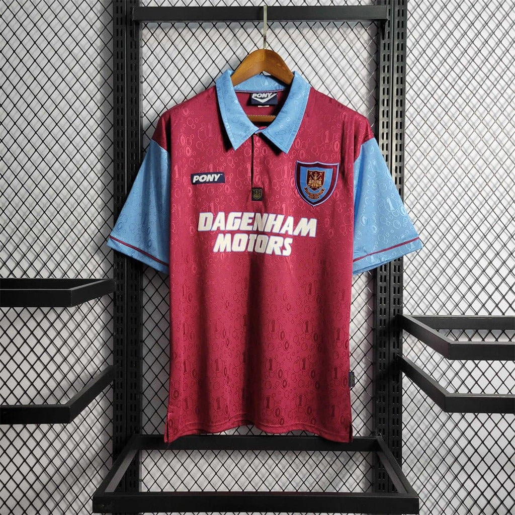 West Ham 1995-1997 Home Football Jersey