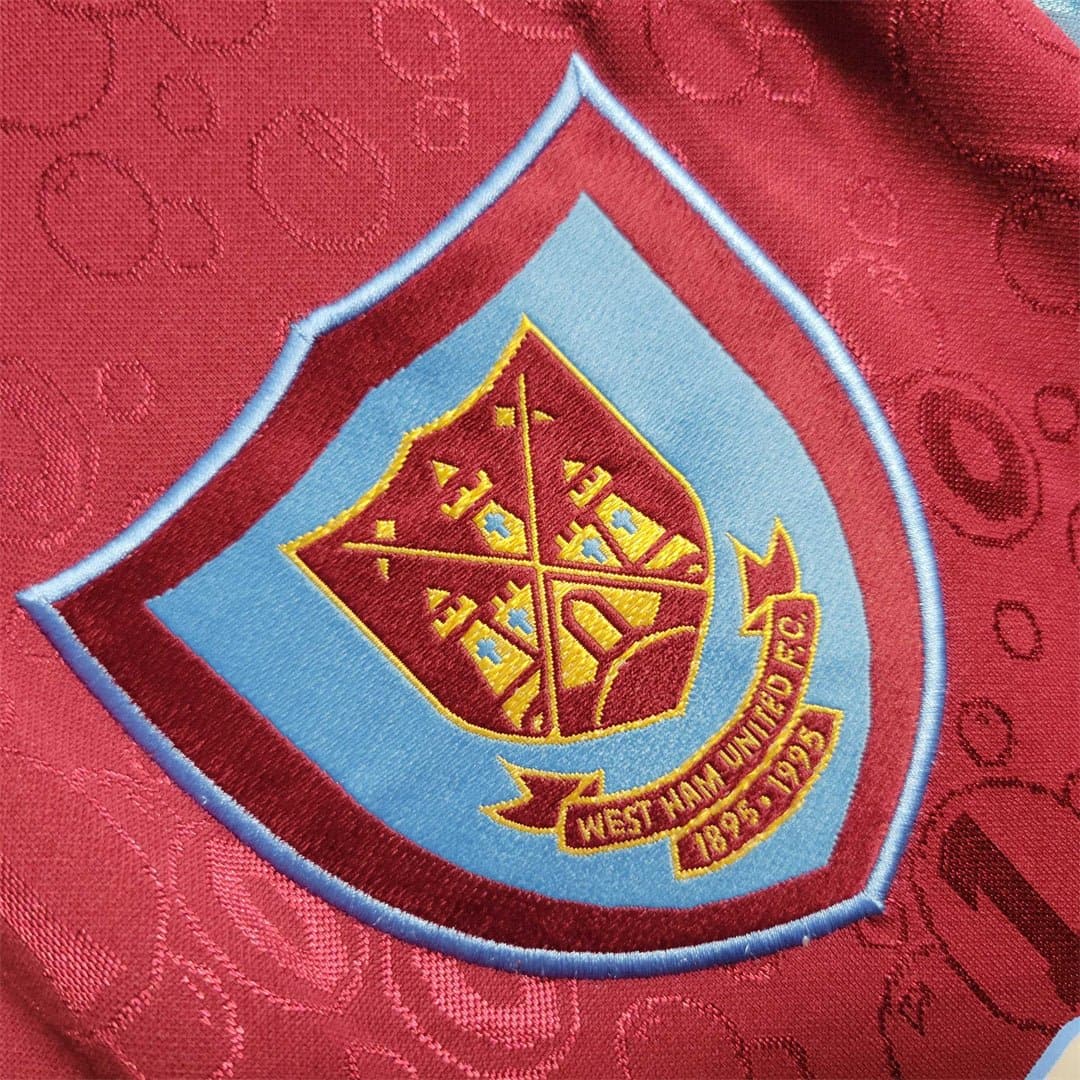 West Ham 1995-1997 Home Football Jersey