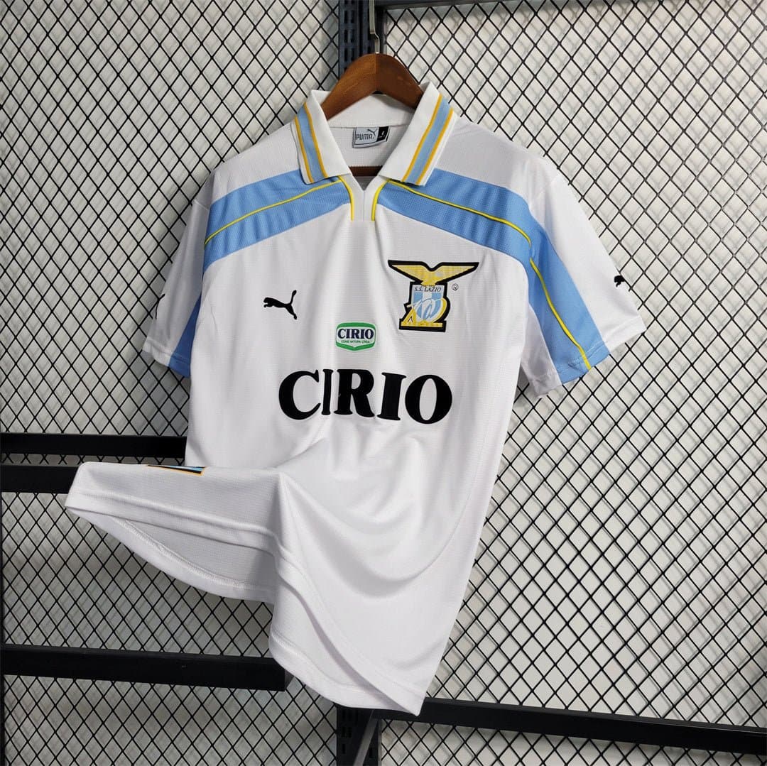 Lazio 1998-2000 Away Retro Football Shirt