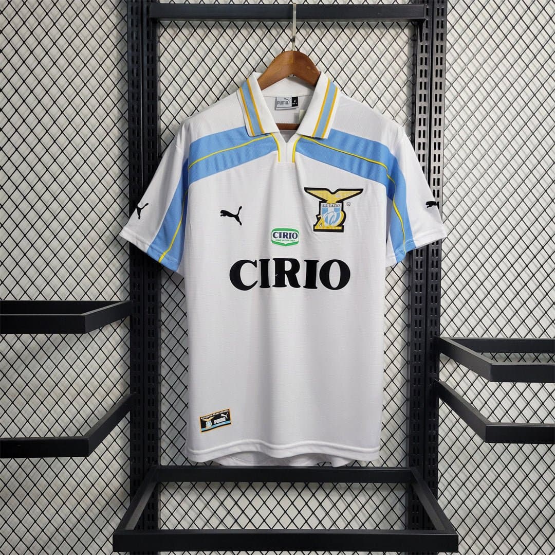 Lazio 1998-2000 Away Retro Football Shirt