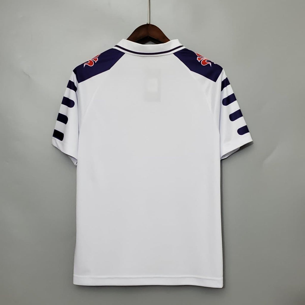 Fiorentina 1998-1999 Away Retro Football Jersey