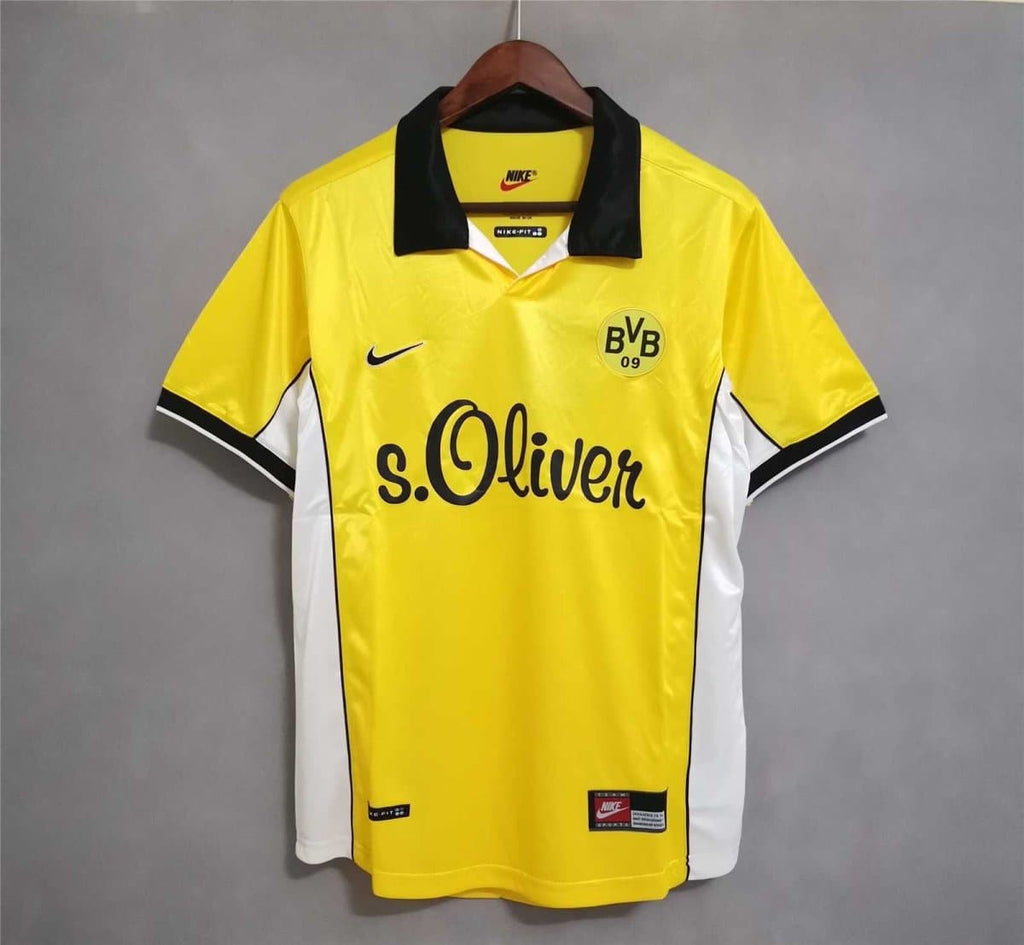 Borussia Dortmund 1998 Home Football Jersey