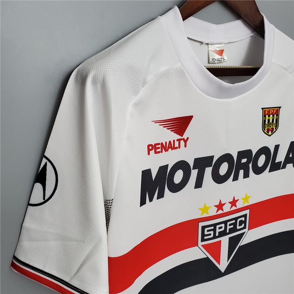 Sao Paulo 1999-2000 Home Football Jersey