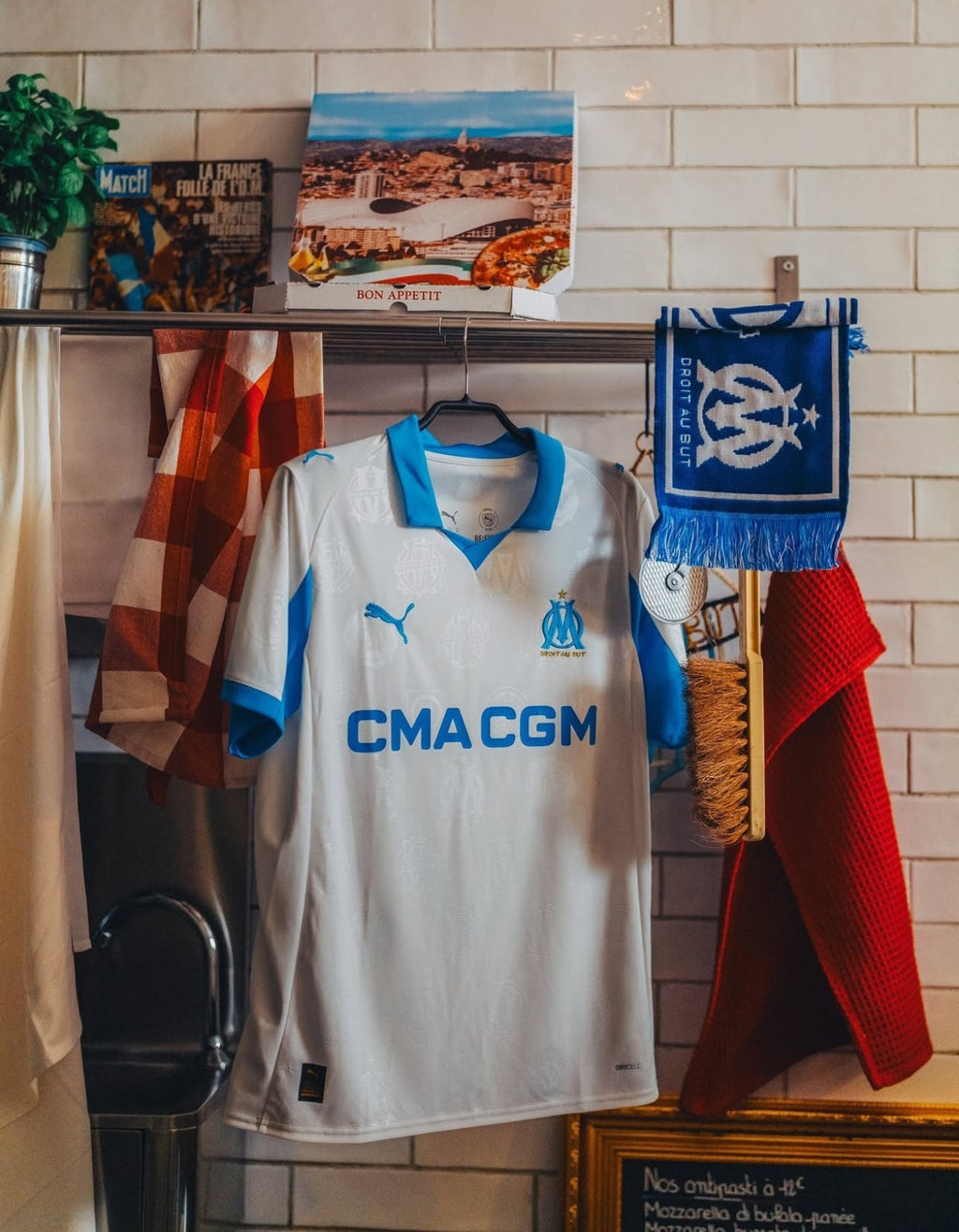 Marseille 2025/26 Home Shirt