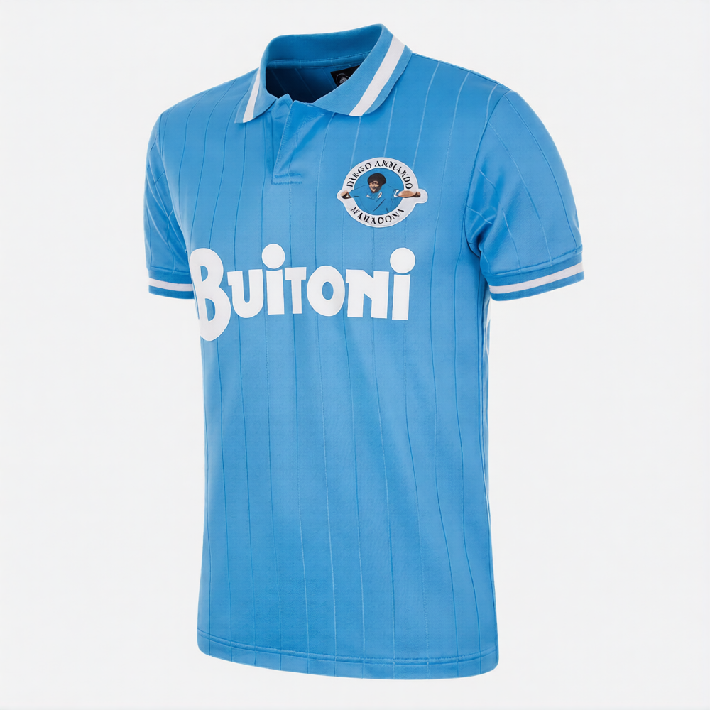 Napoli 1986-87 Retro Football Shirt