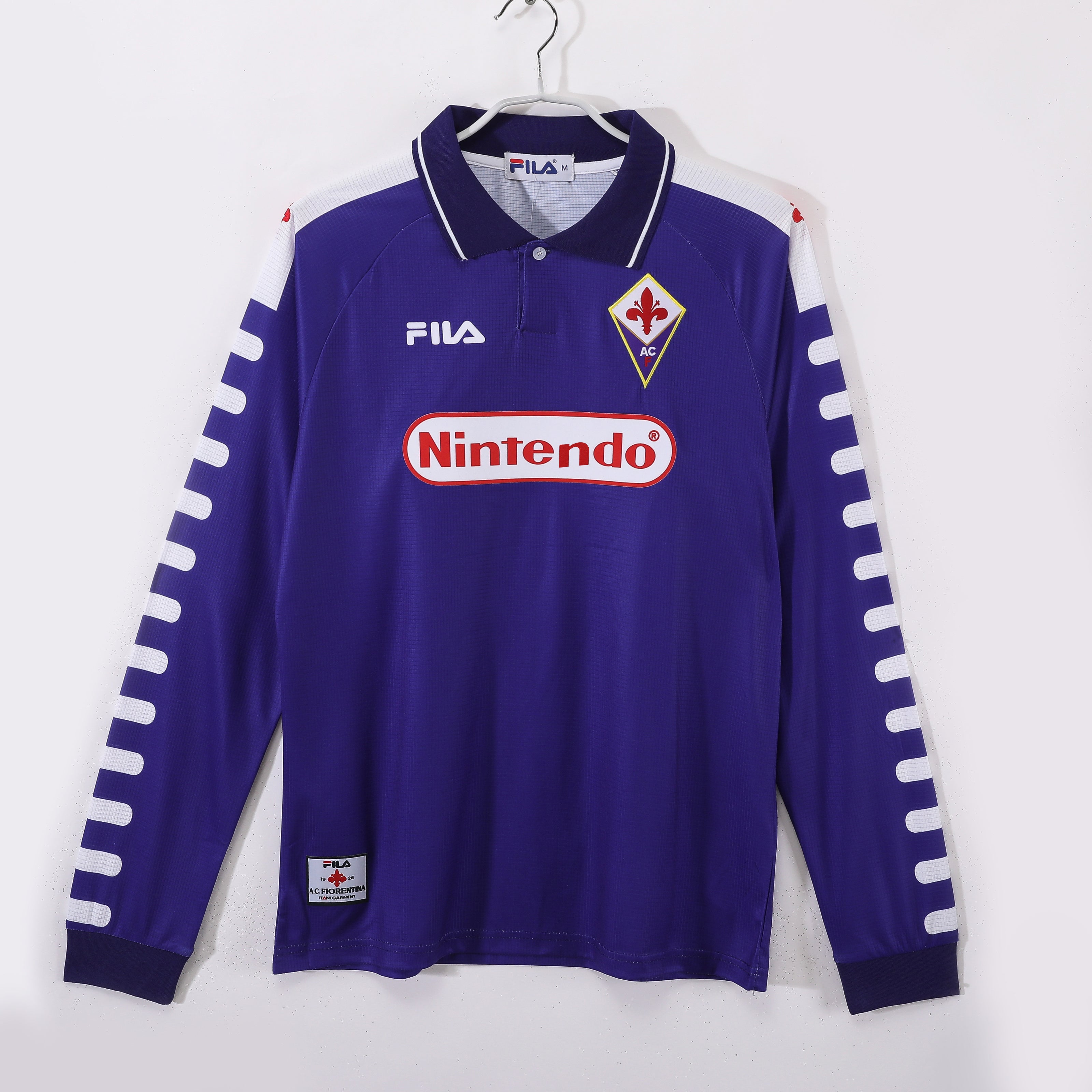 Fiorentina 1998/99 Long Sleeve Home Shirt