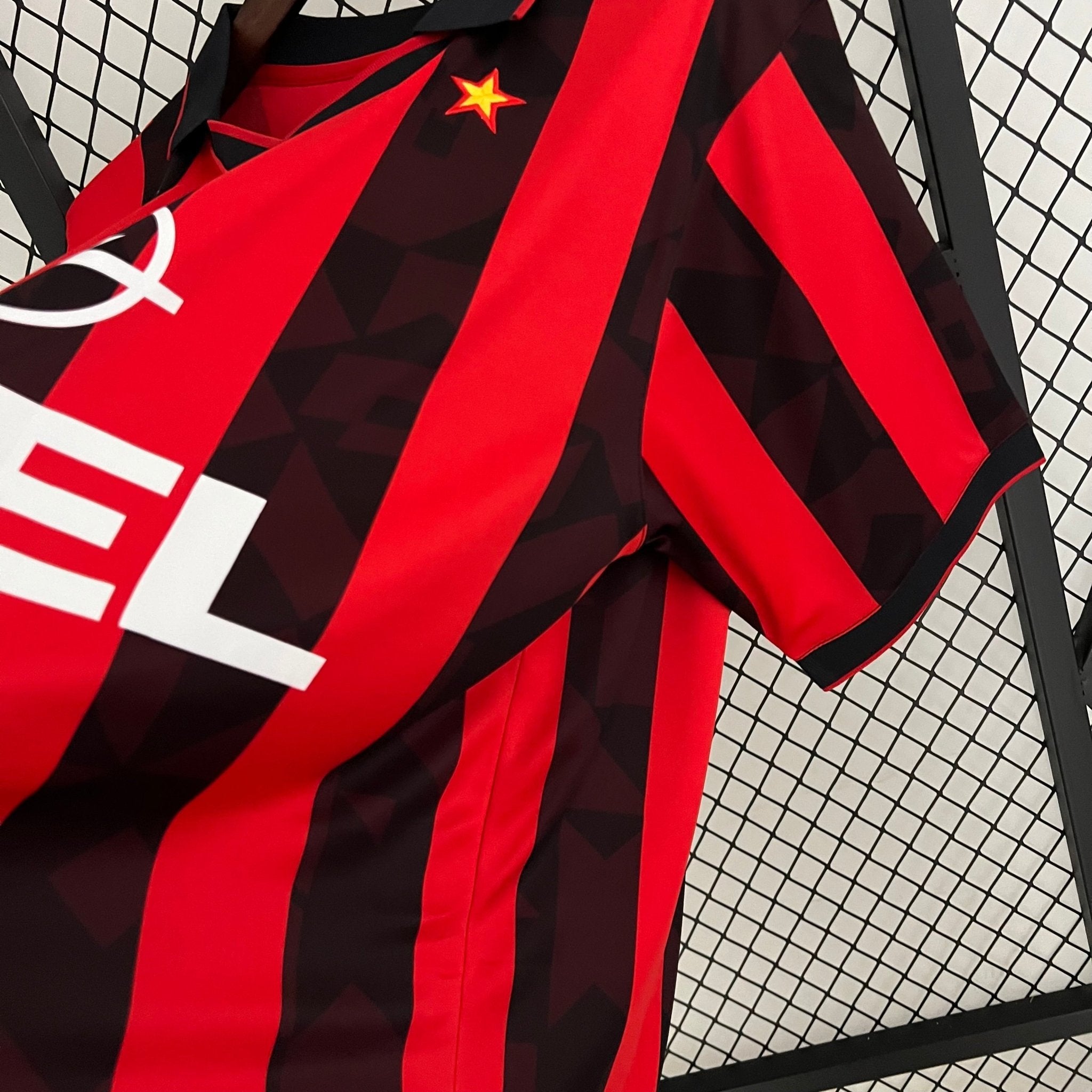 AC Milan 1988-1989 Home Football Jersey