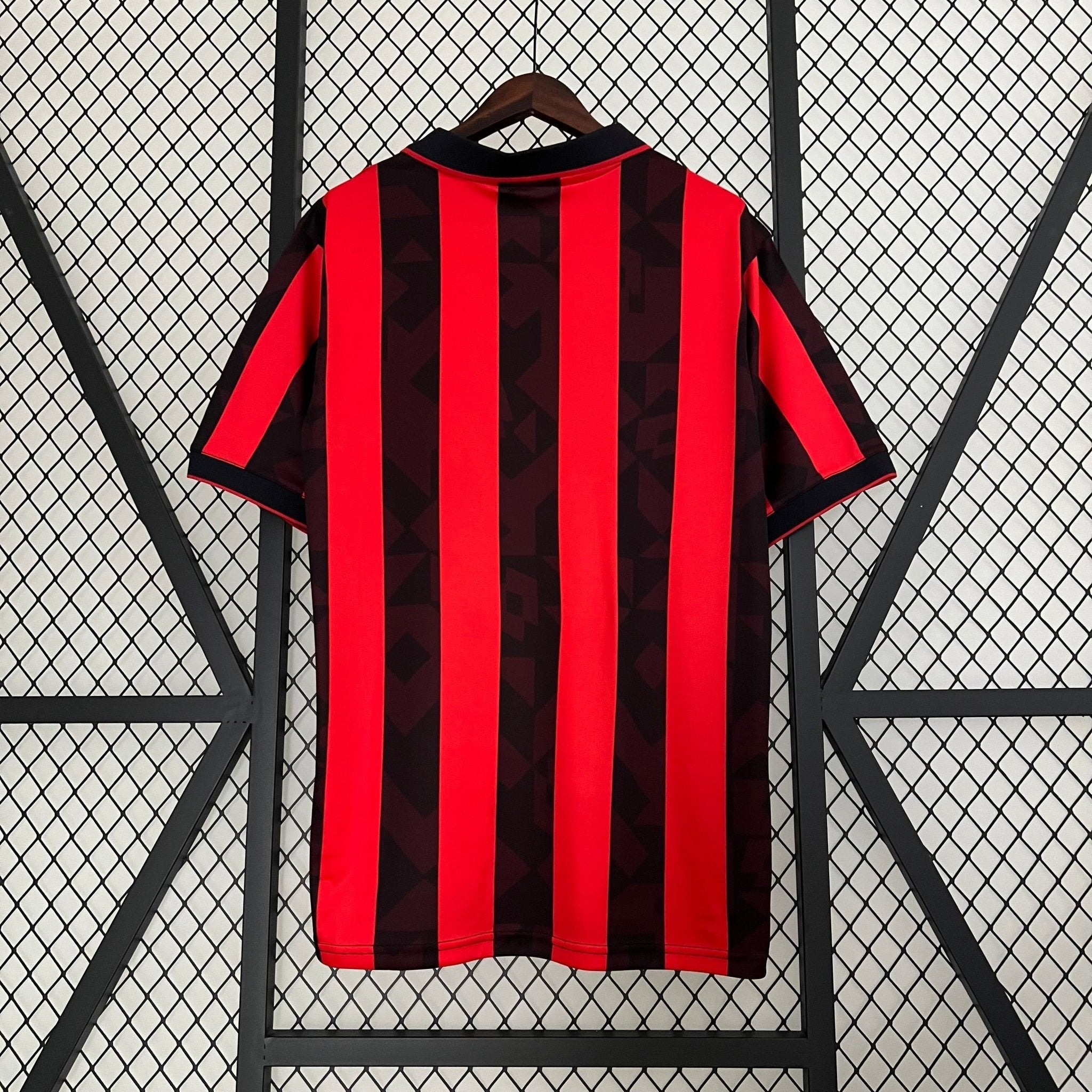 AC Milan 1988-1989 Home Football Jersey