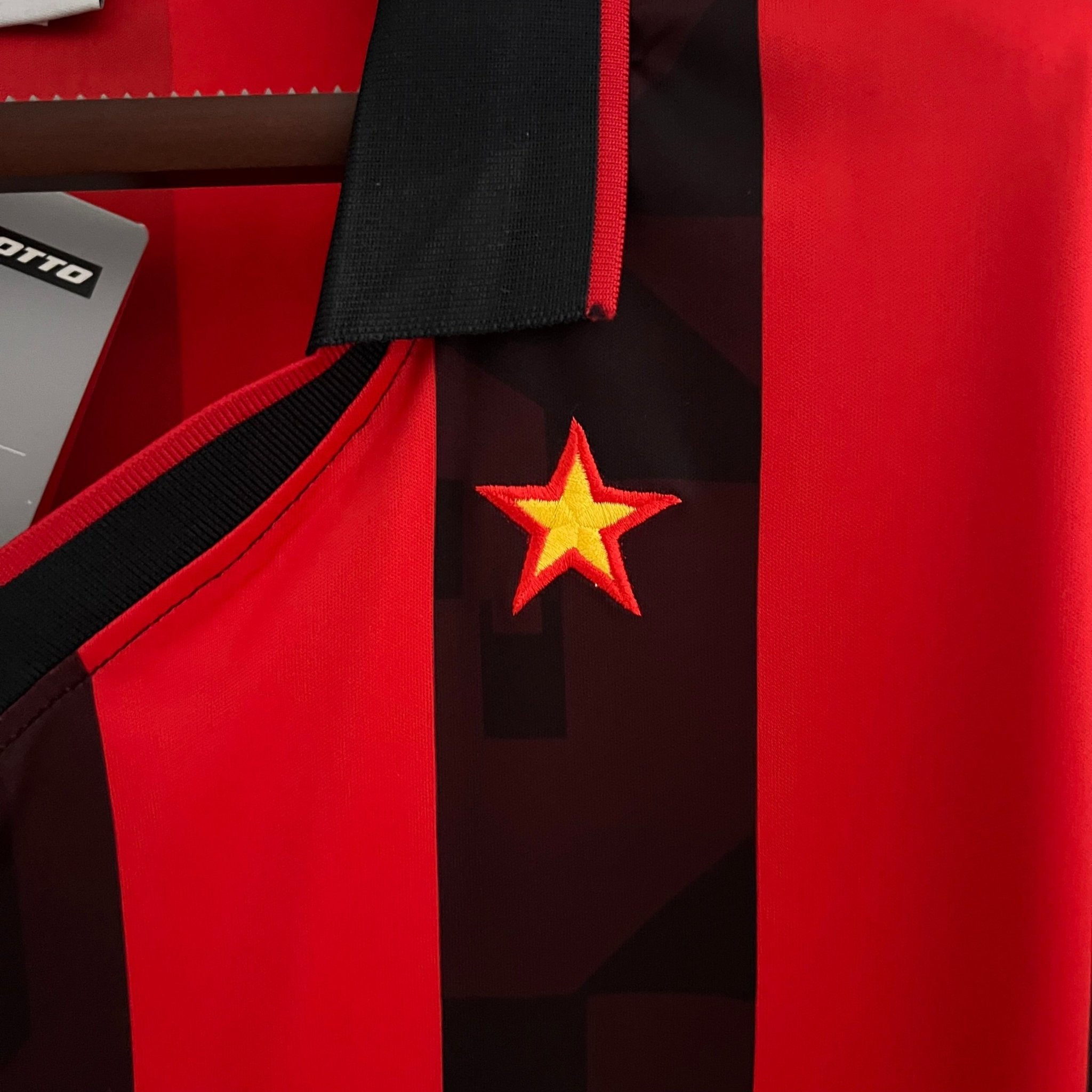 AC Milan 1988-1989 Home Football Jersey