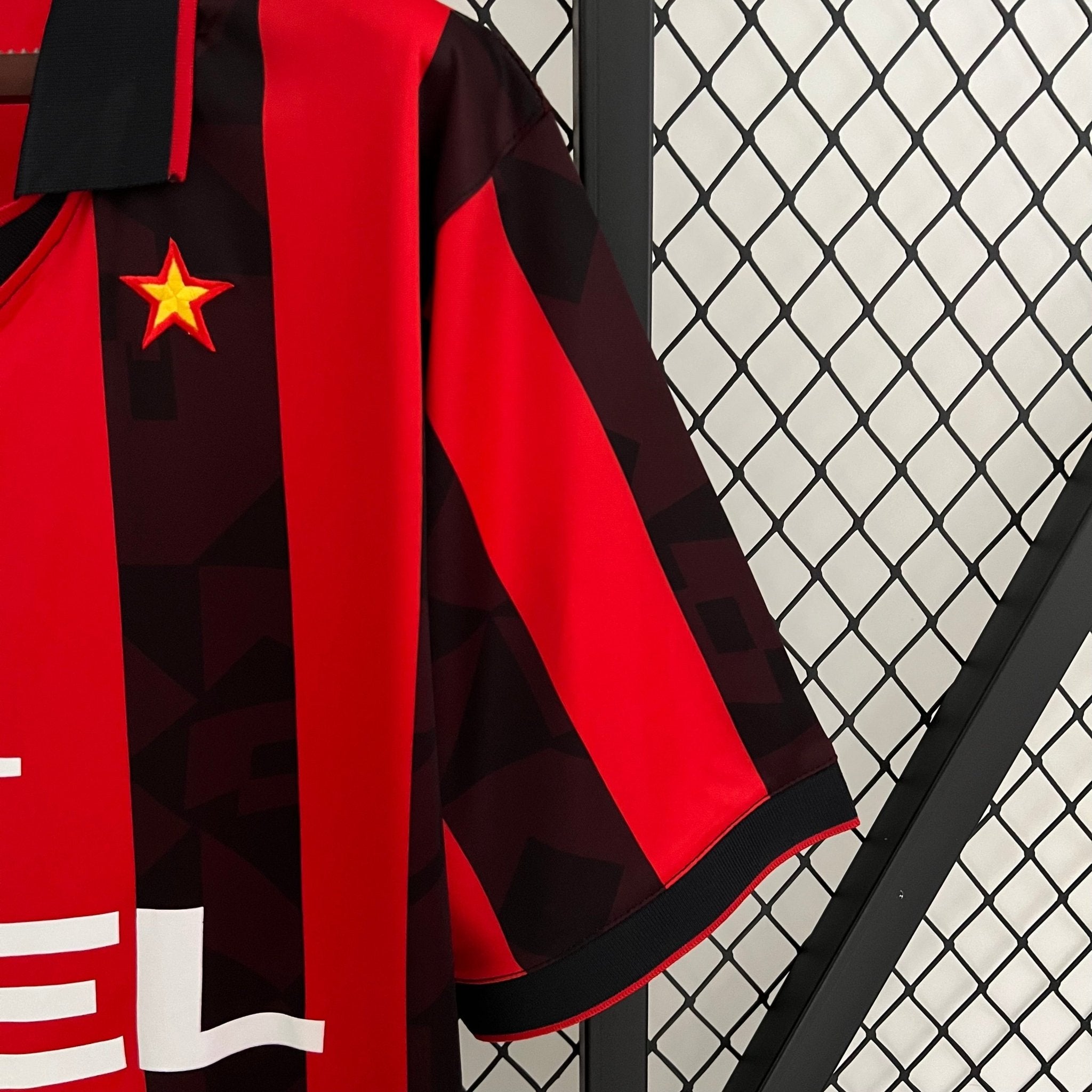 AC Milan 1988-1989 Home Football Jersey