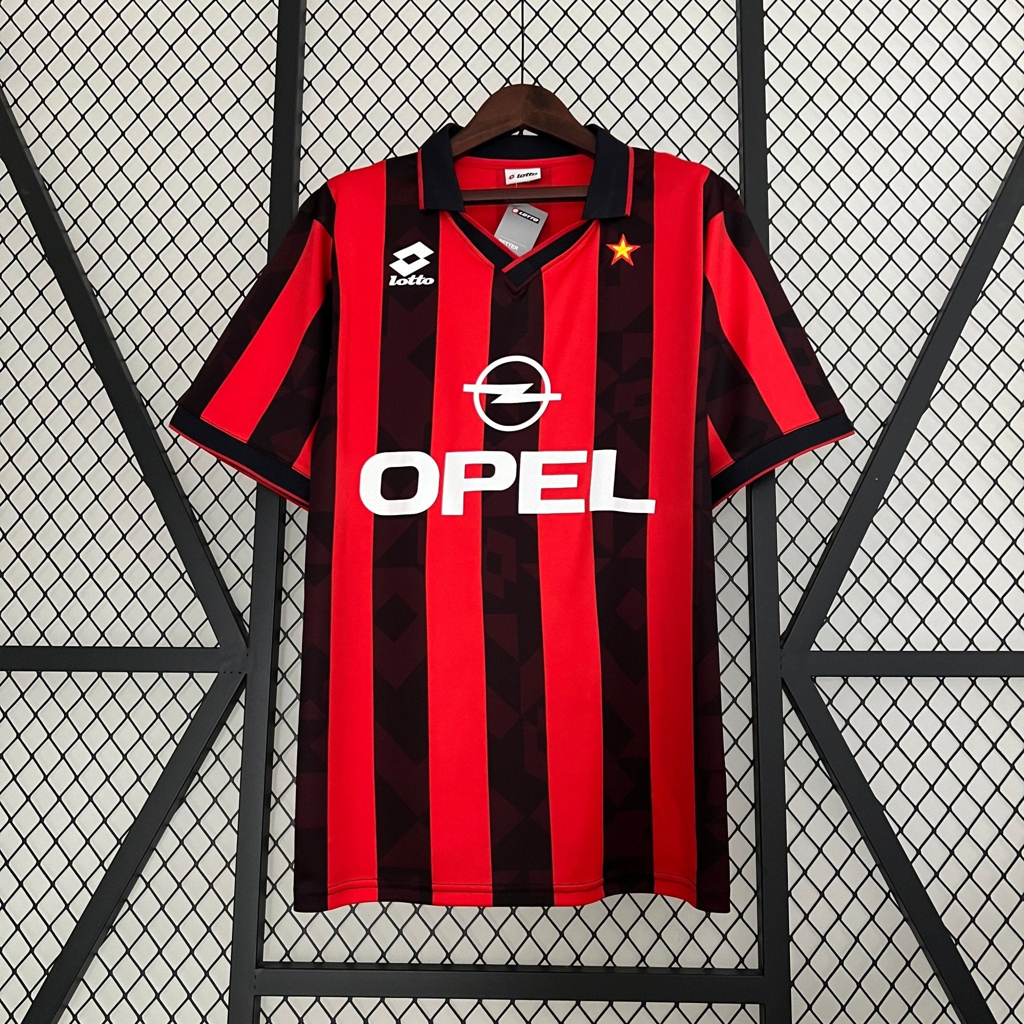 AC Milan 1988-1989 Home Football Jersey