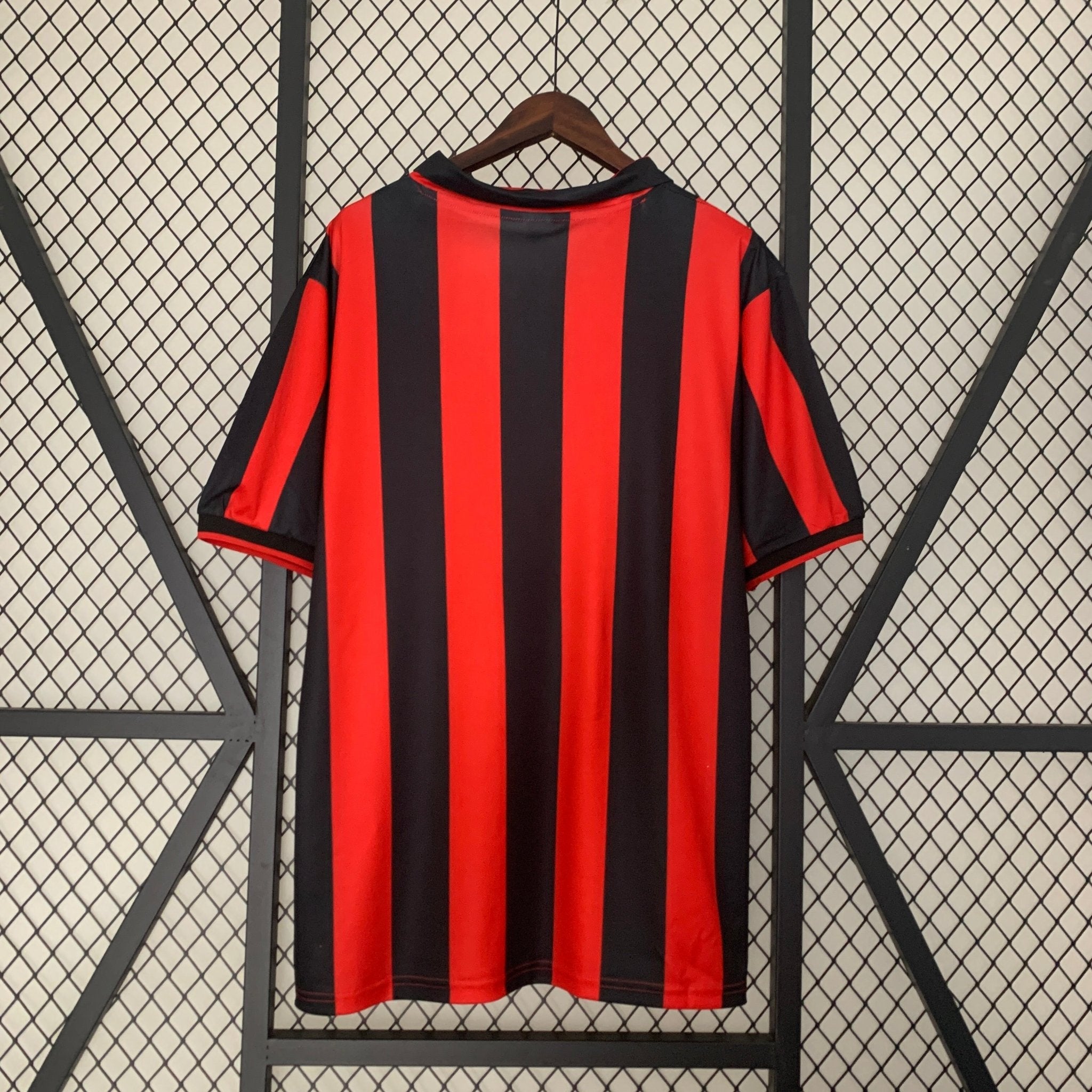 AC Milan 1990-1991 Home Football Jersey
