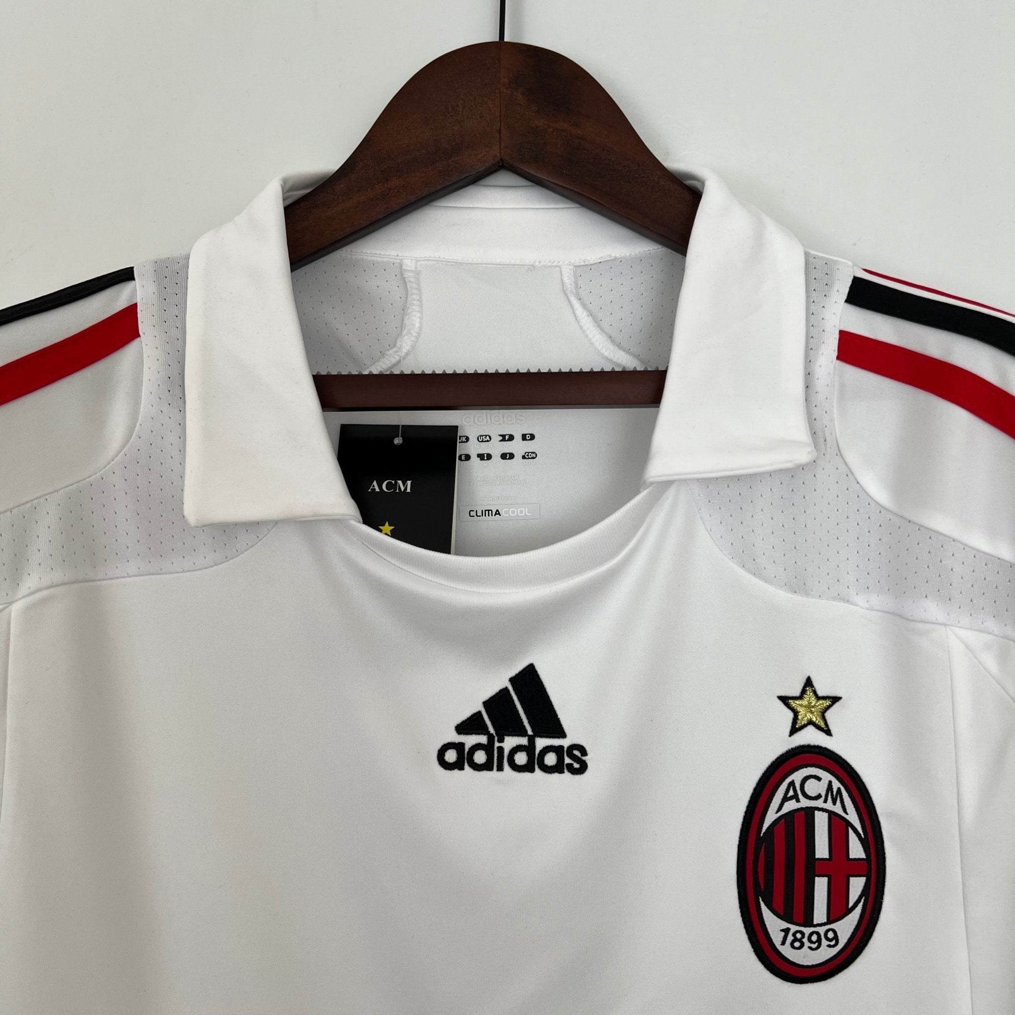 AC Milan 2007-2008 Away Football Jersey