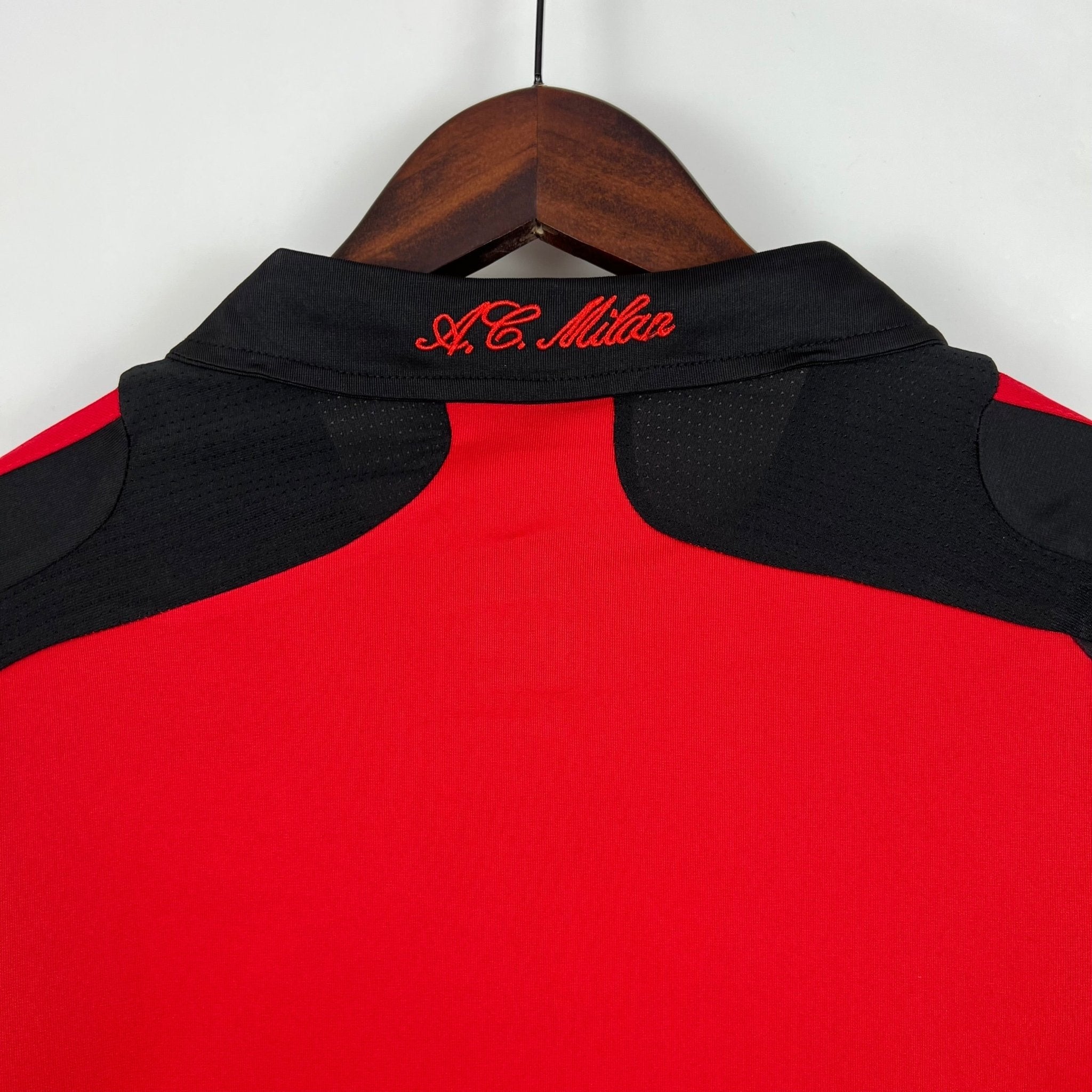 AC Milan 2007-2008 Home Football Jersey