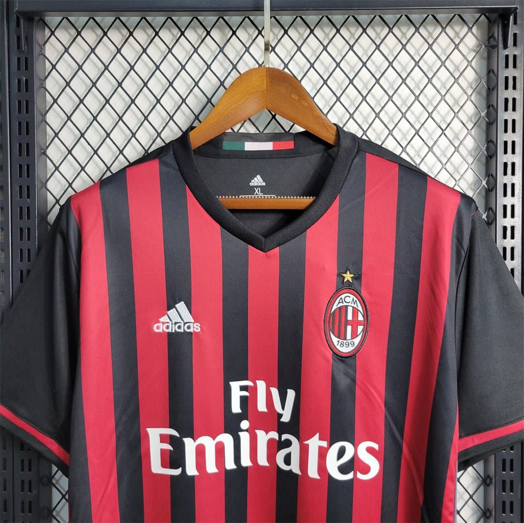 AC Milan Retro Home Football Jersey