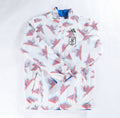 Japan Reversible Windbreaker (White And Blue)